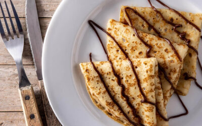 Crepes dolci al cioccolato