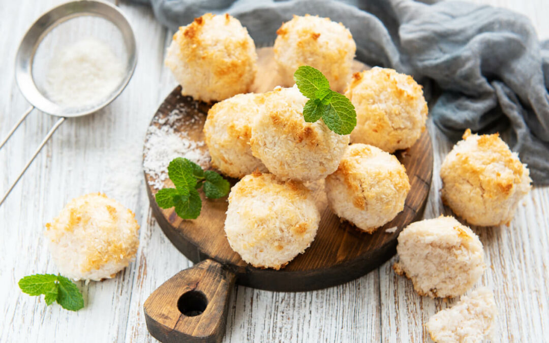 Biscotti di mandorle e cocco