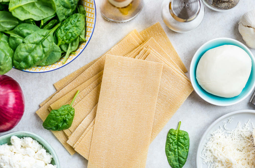 Pasta con ricotta e pesto