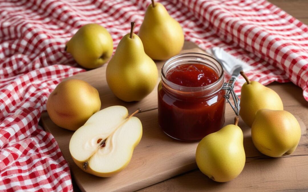 glicemia ricetta marmellata pere e agar agar