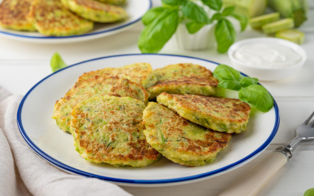 Frittelle zucchine forno