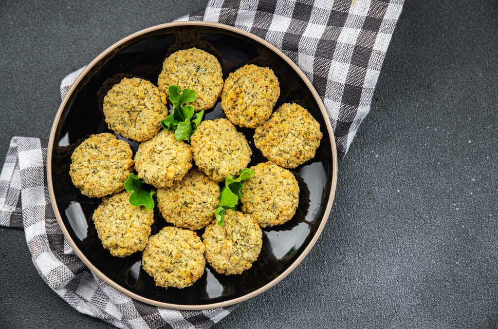 Polpette di cavolfiore e semi di chia