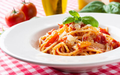 Spaghetti integrali al pomodoro fresco