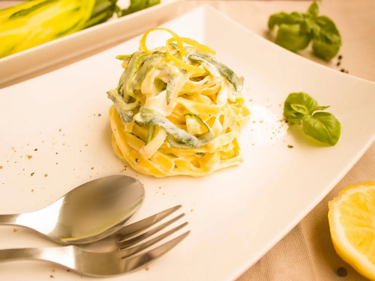 Pasta zucchine limone e menta glicemia.net Pasta zucchine limone e menta glicemia.net