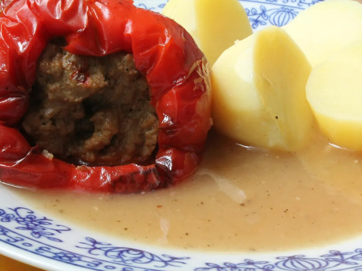 Peperoni ripieni di carne glicemia.net Peperoni ripieni di carne glicemia.net