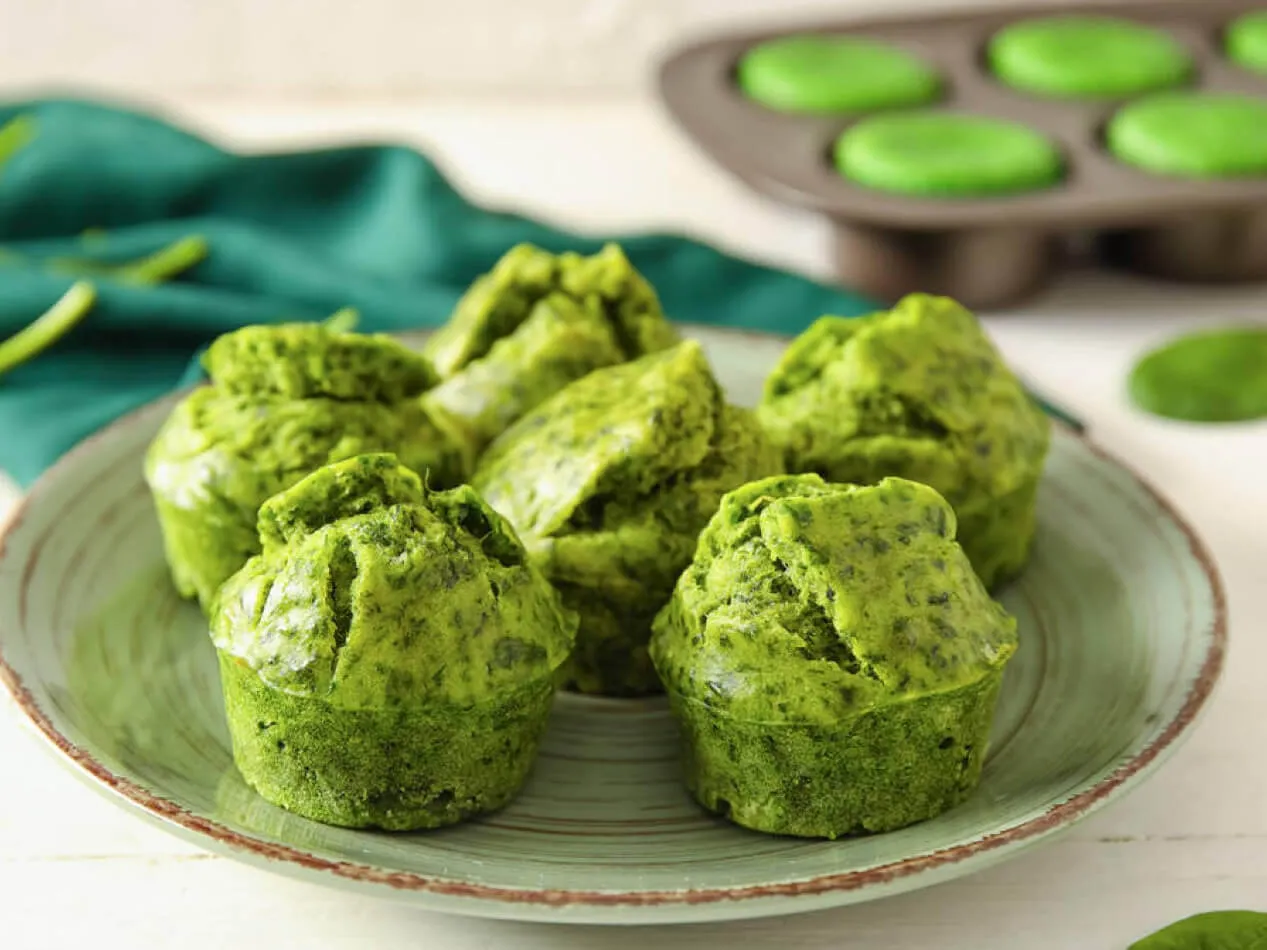 Muffin salati all'ortica Muffin salati all'orticaMuffin salati all'ortica
