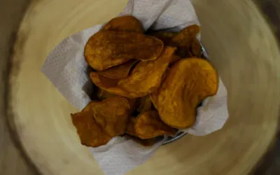 Chips di patate dolci americane
