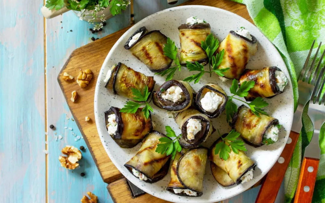 Involtini di verdure e salsa tonnata