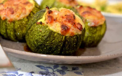 Zucchine ripiene a basso indice glicemico