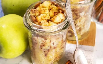 Torta in tazza alla mela