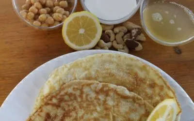 Pancake con farina di ceci