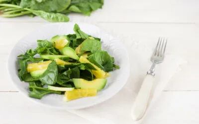 Insalata di spinaci e avocado